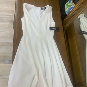 NWT white formal dress from lulus
